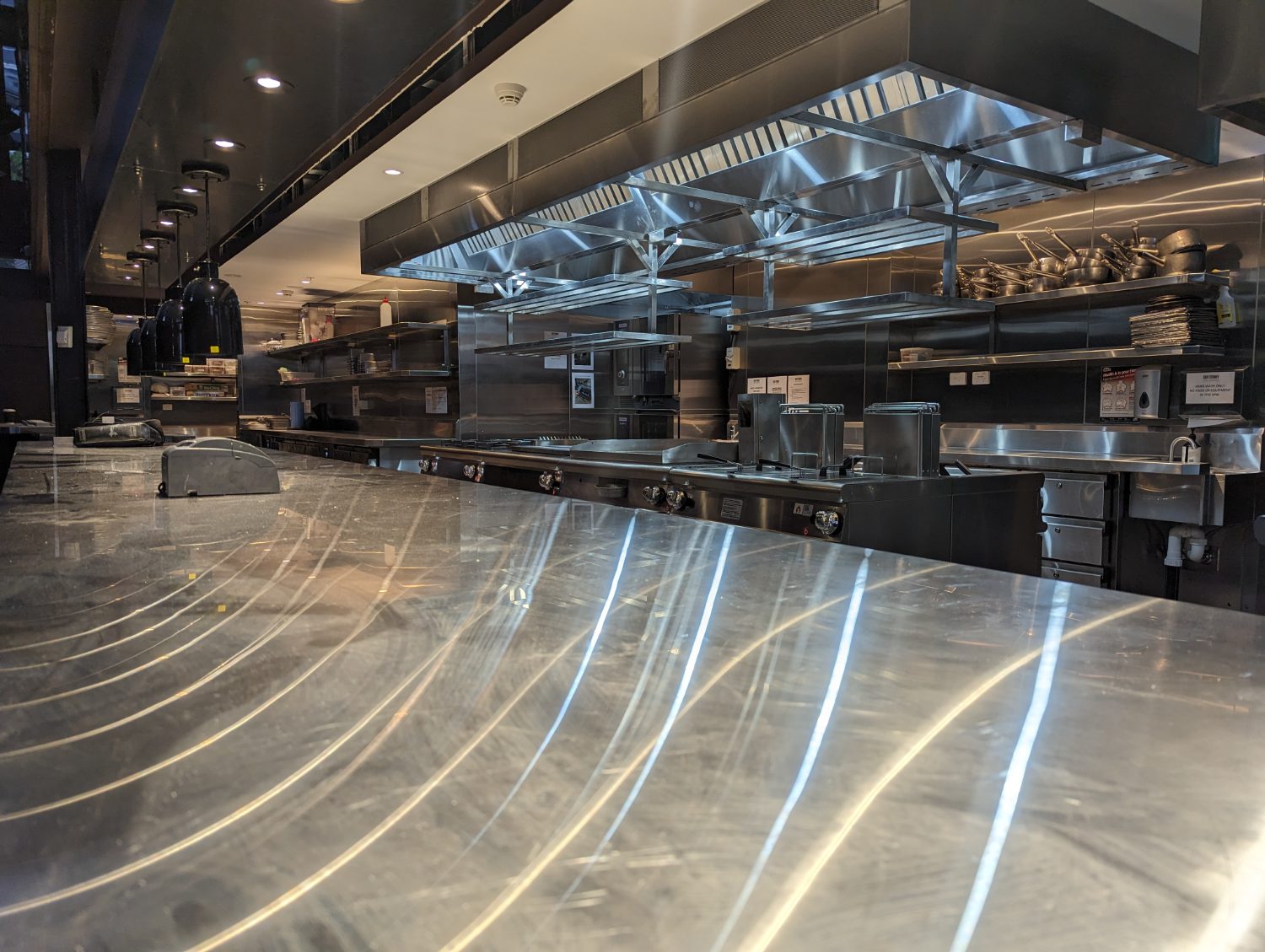 Cafe Sydney servery pass