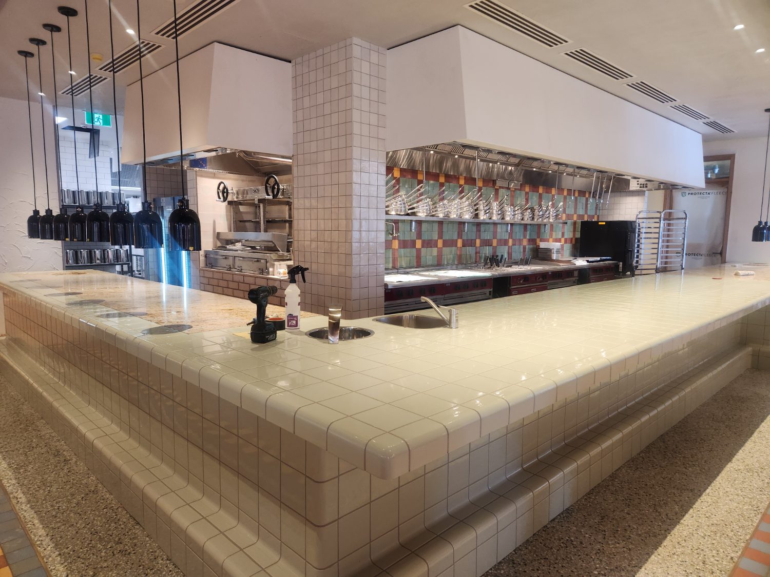 Cibaria Manly tiled cookline