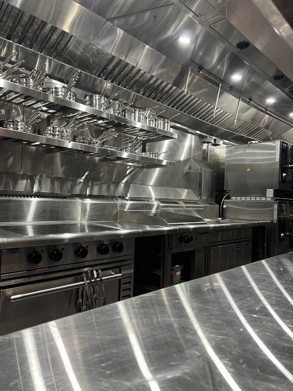 Commercial kitchen detail